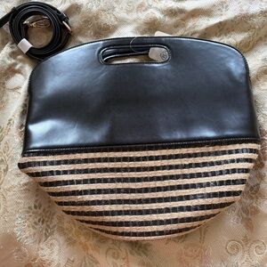 Free People/Reclectic Black and Tan Women's Bag